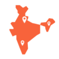 Map of India
